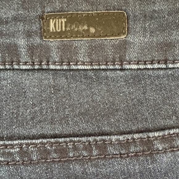 KUT from the Kloth Jeans Size 12 Tall Josephine Mid Rise Bootcut Dark Wash 34x33 - Picture 10 of 16